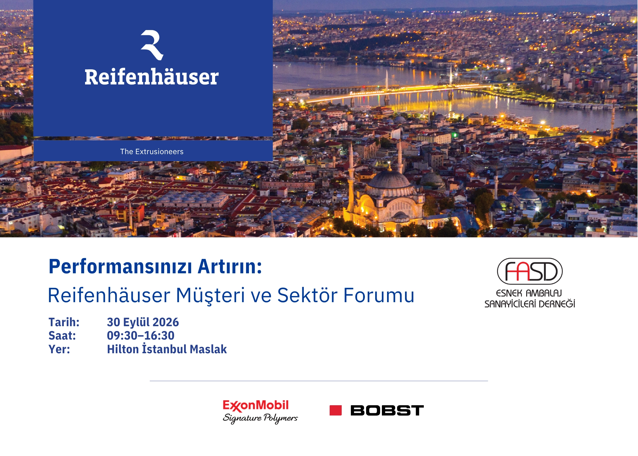 Performansınızı Artırın: Reifenhäuser Müşteri ve Sektör Forumu